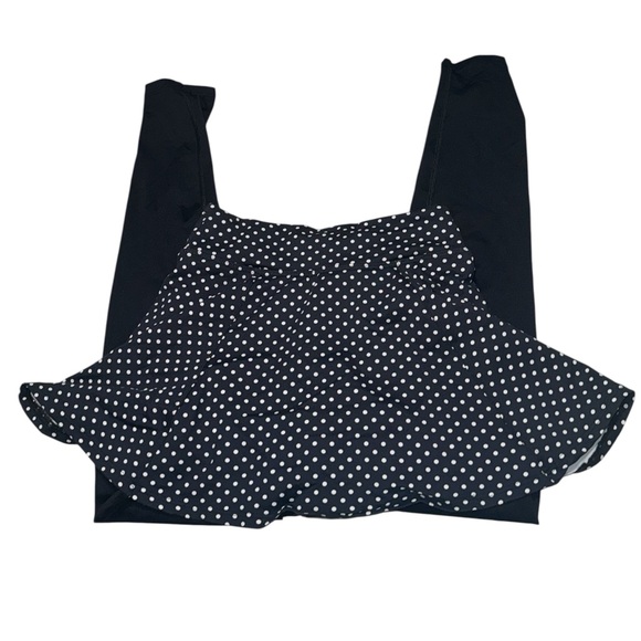 ⚡️DonaJo Skirted Legging (Black Polka Dot/Blk) Size Tam P Size 1 - Picture 7 of 8